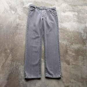 Vintage 90's polo Ralph Lauren made in USA grey denim western straight fit jean